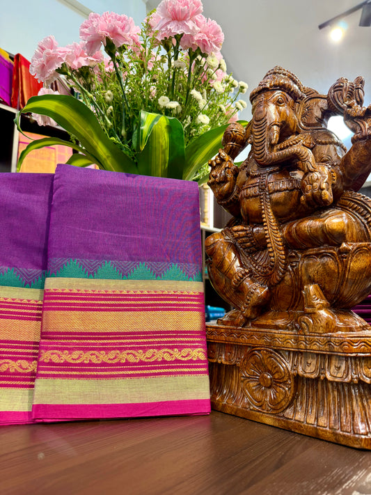 Kanchi Cotton Saree