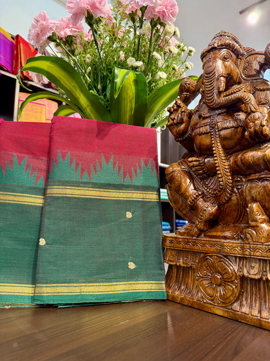 Kanchi Cotton Saree