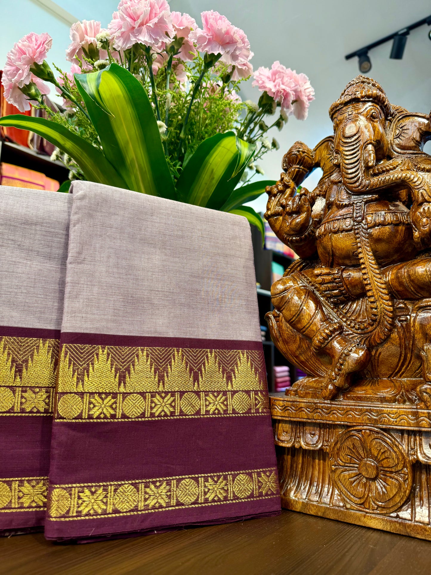 Kanchi Cotton Saree