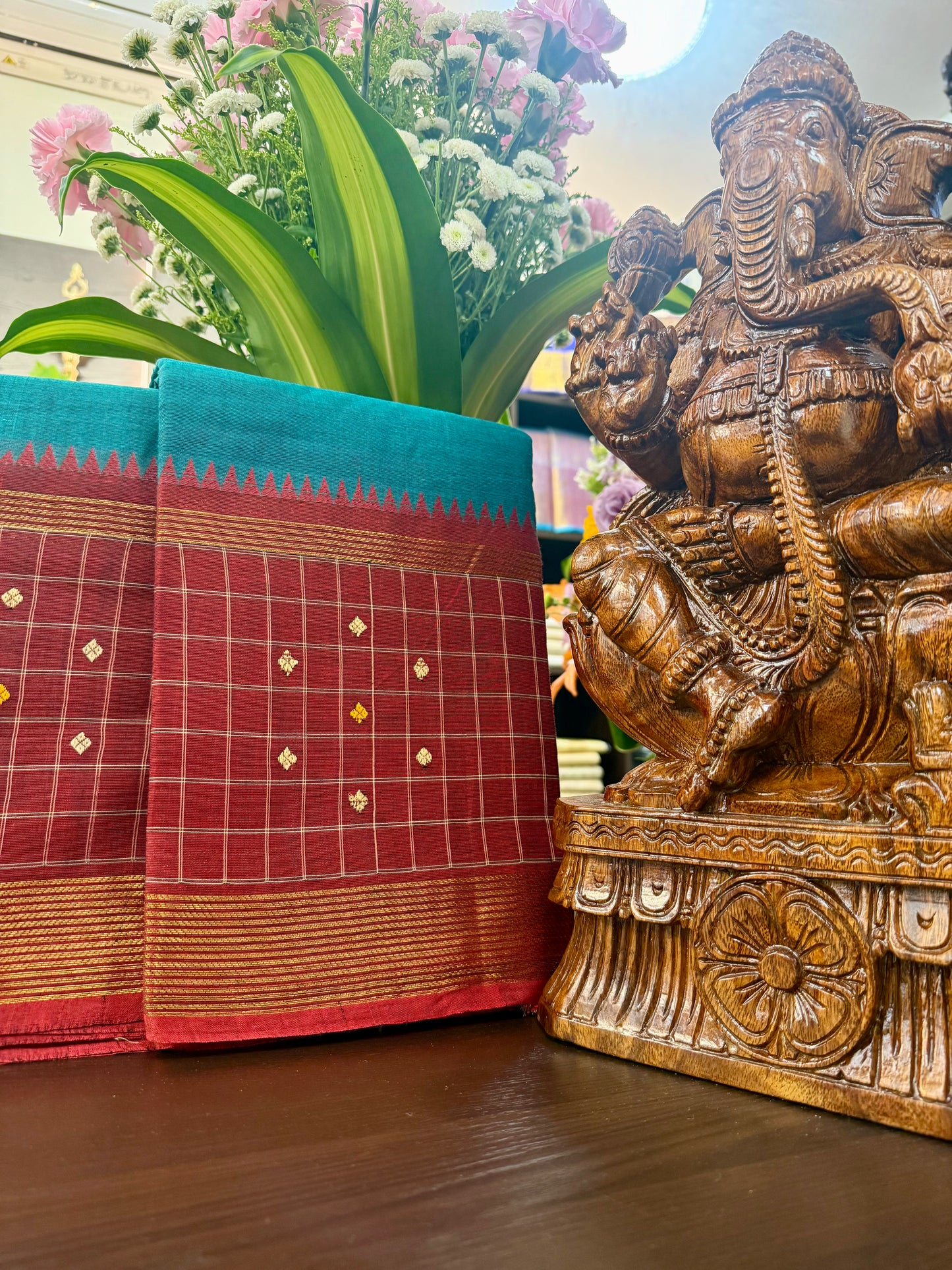 Kanchi Cotton Saree