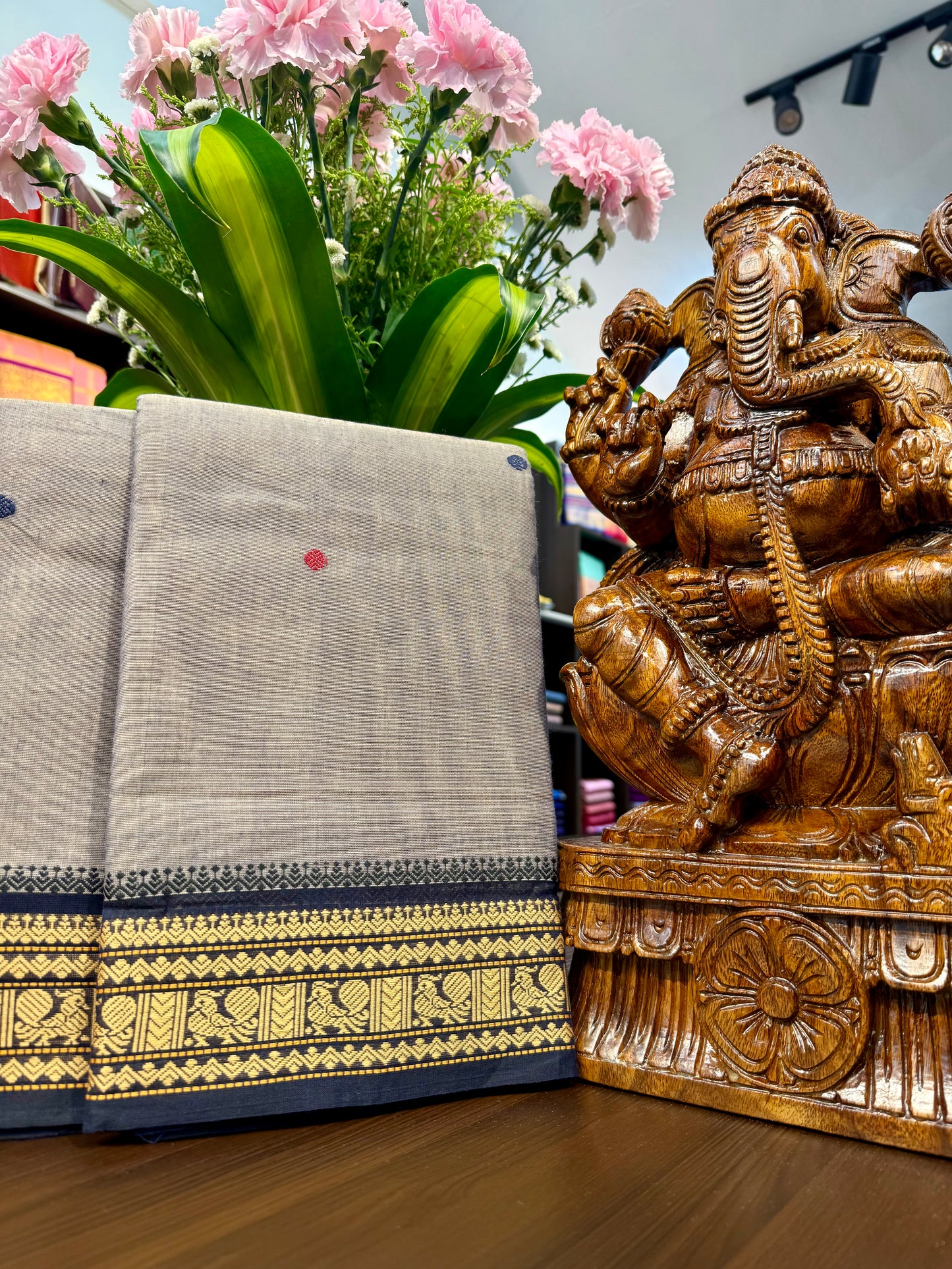 Kanchi Cotton Saree