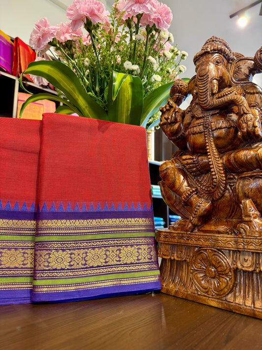 Kanchi Cotton Saree