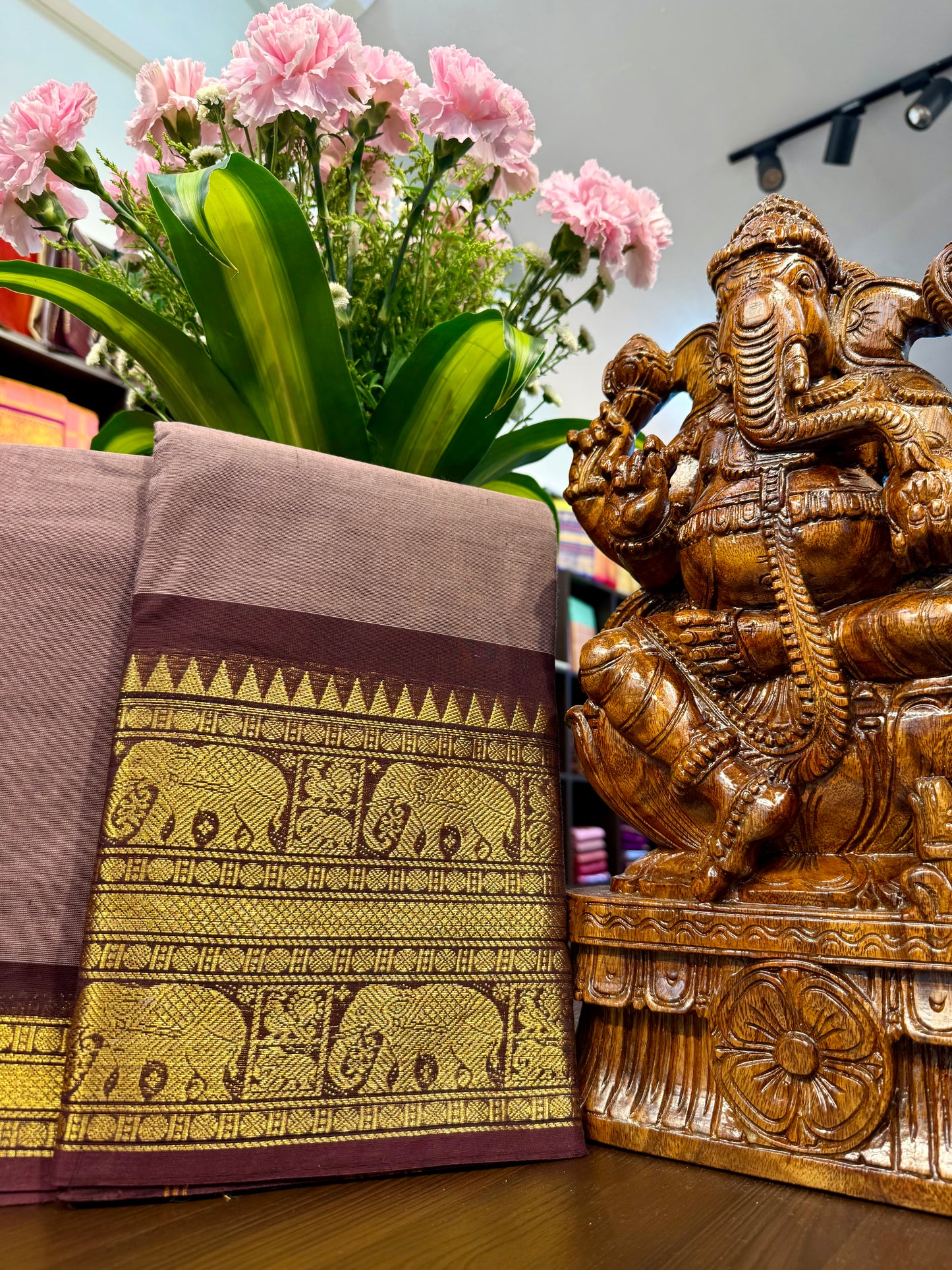 Kanchi Cotton Saree