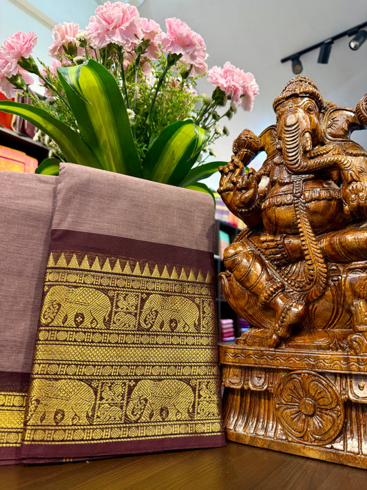 Kanchi Cotton Saree