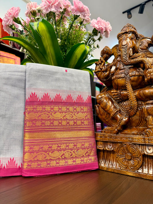 Kanchi Cotton Saree
