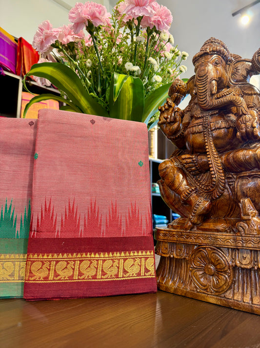 Kanchi Cotton Saree