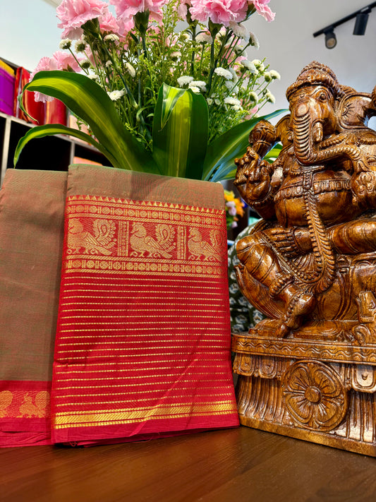 Kanchi Cotton Saree