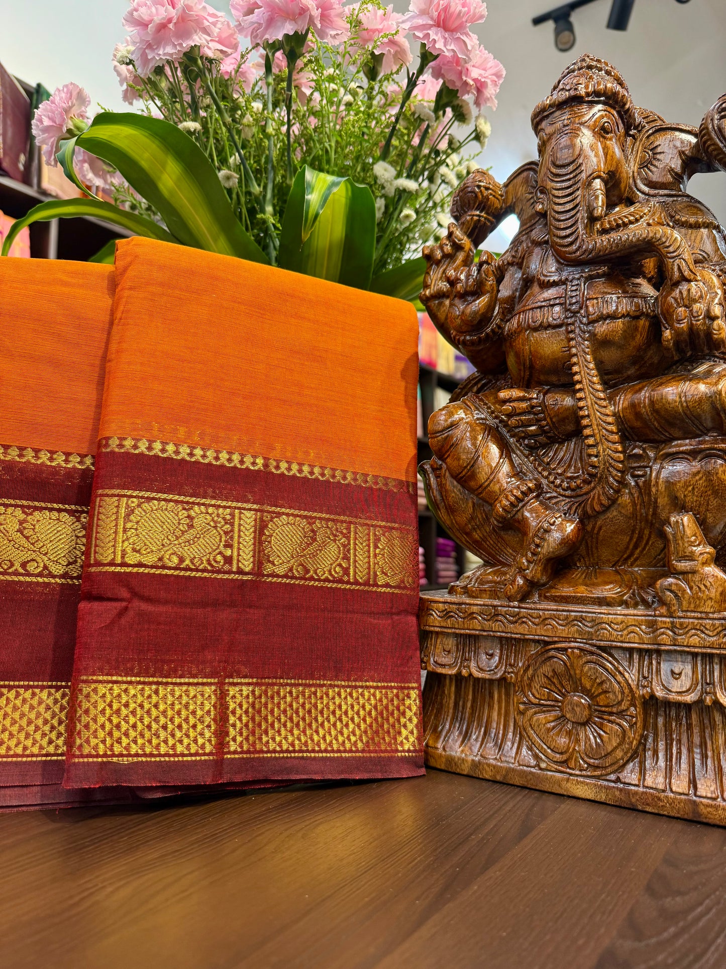 Kanchi Cotton Saree