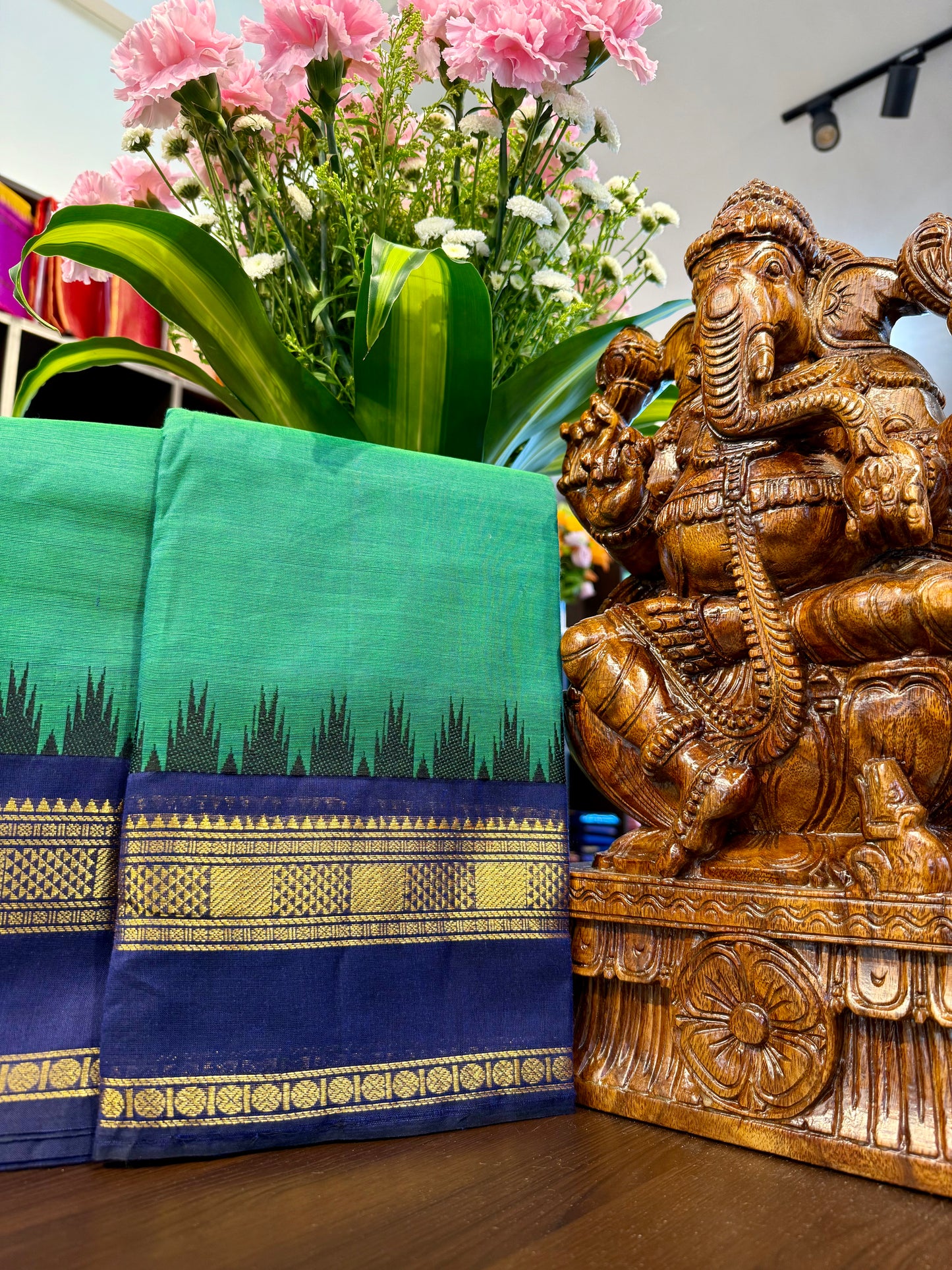 Kanchi Cotton Saree