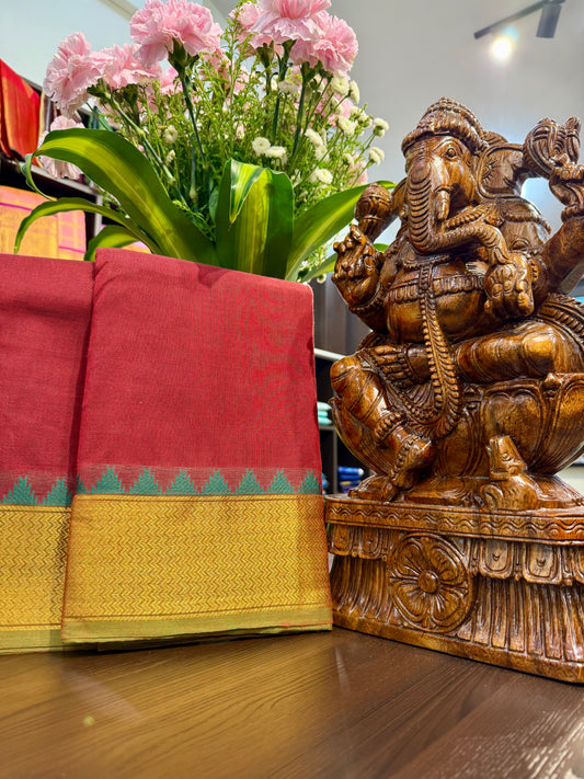 Kanchi Cotton Saree