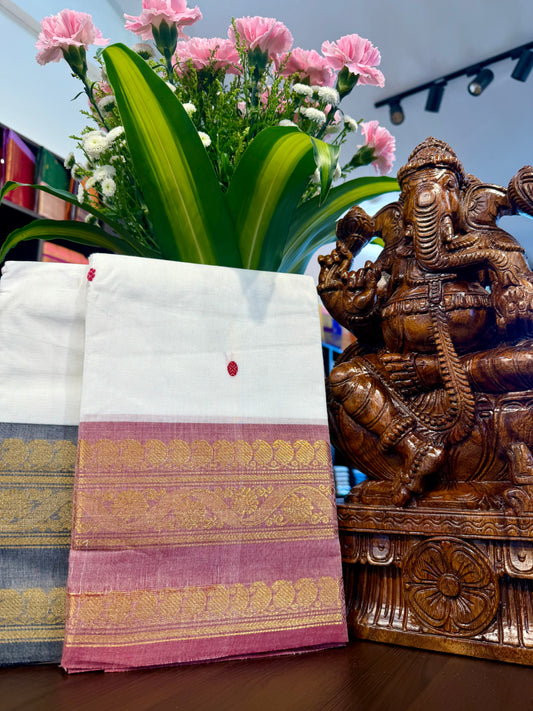 Kanchi Cotton Saree