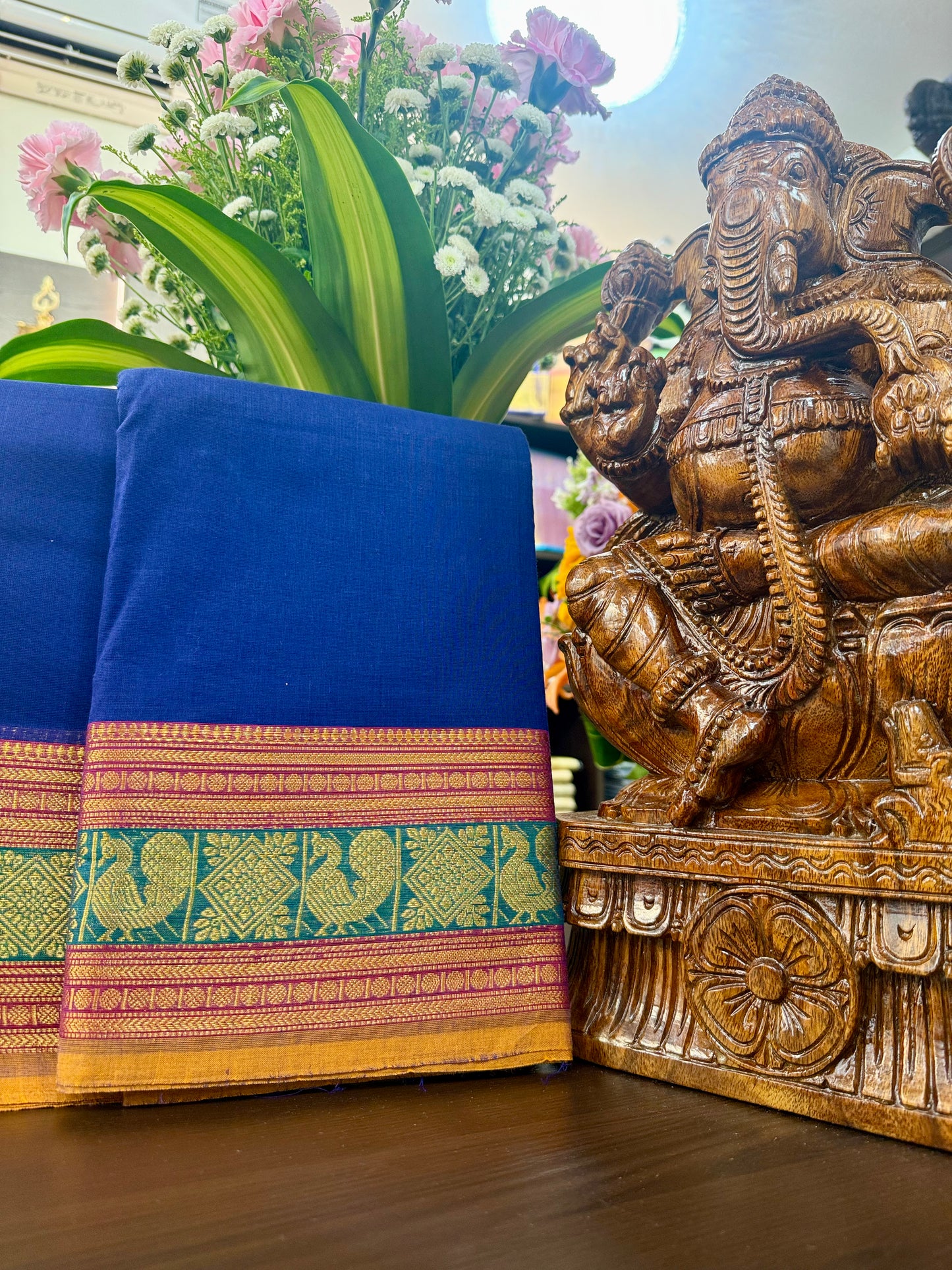 Kanchi Cotton Saree