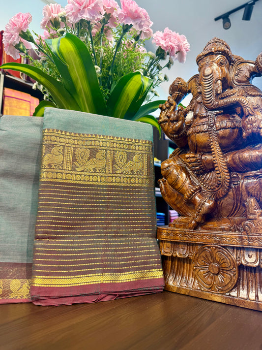 Kanchi Cotton Saree