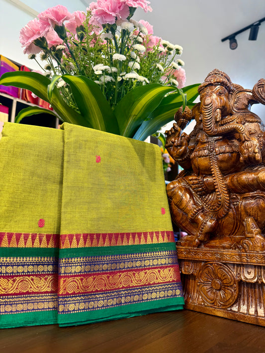 Kanchi Cotton Saree