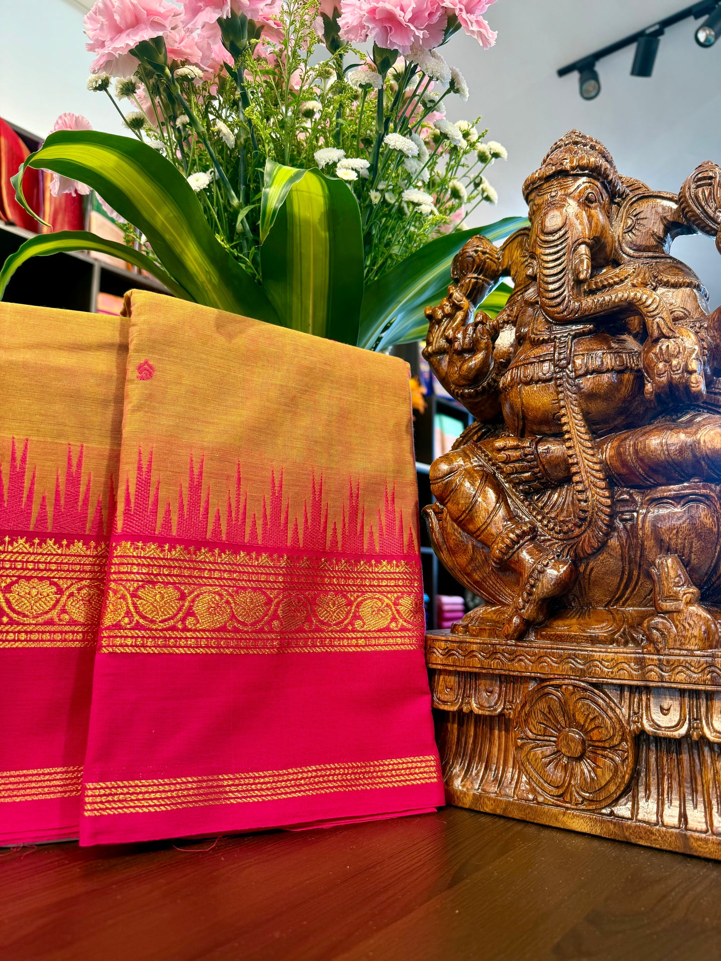 Kanchi Cotton Saree