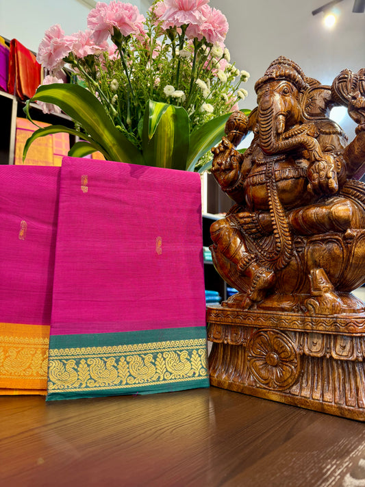 Kanchi Cotton Saree
