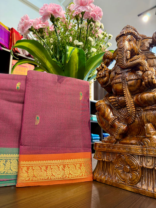 Kanchi Cotton Saree