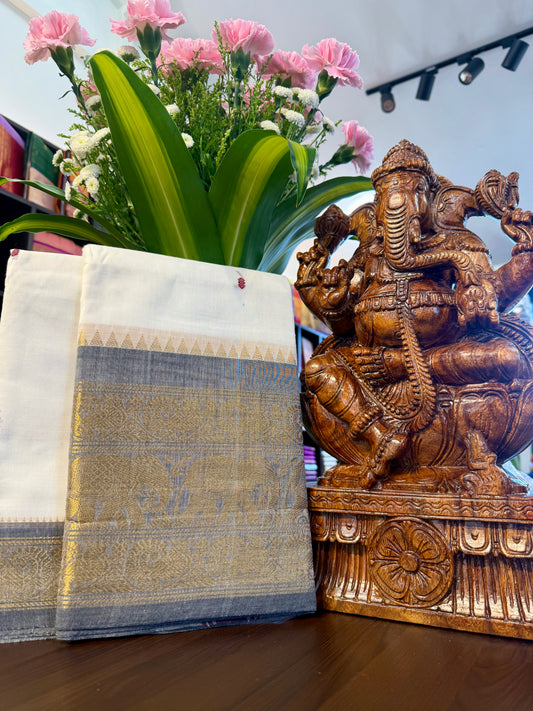 Kanchi Cotton Saree