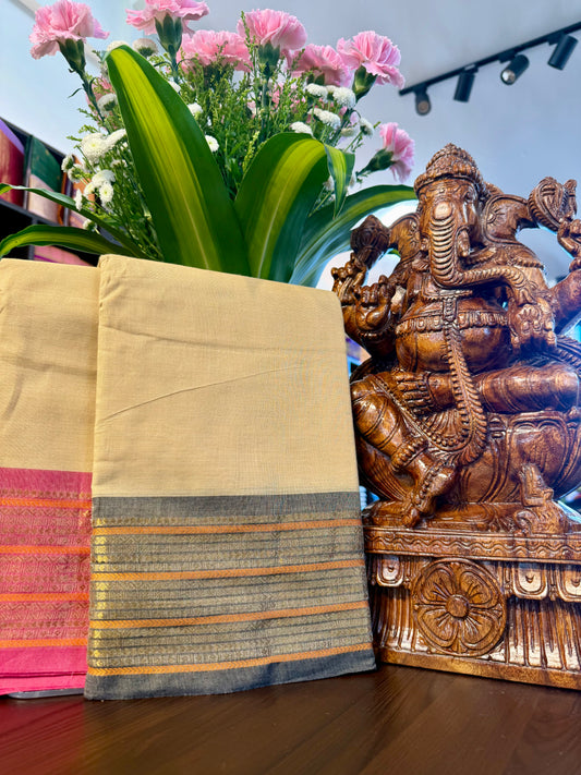 Kanchi Cotton Saree