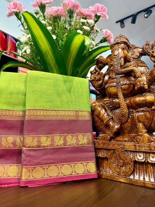 Kanchi Cotton Saree
