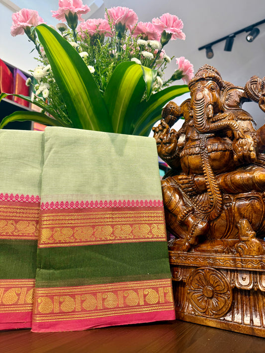 Kanchi Cotton Saree