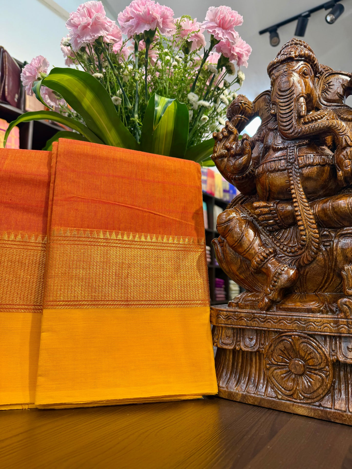 Kanchi Cotton Saree