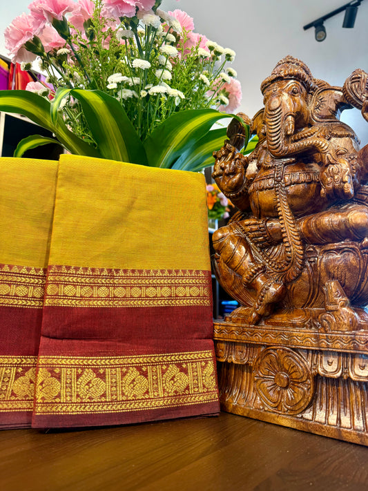 Kanchi Cotton Saree