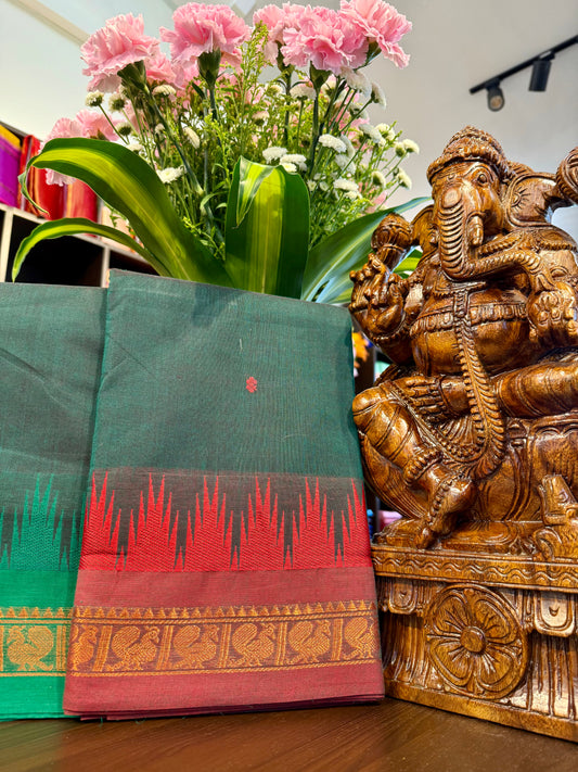 Kanchi Cotton Saree