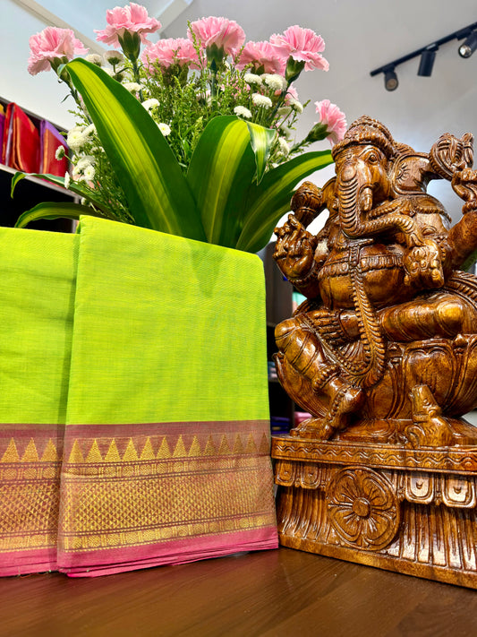 Kanchi Cotton Saree