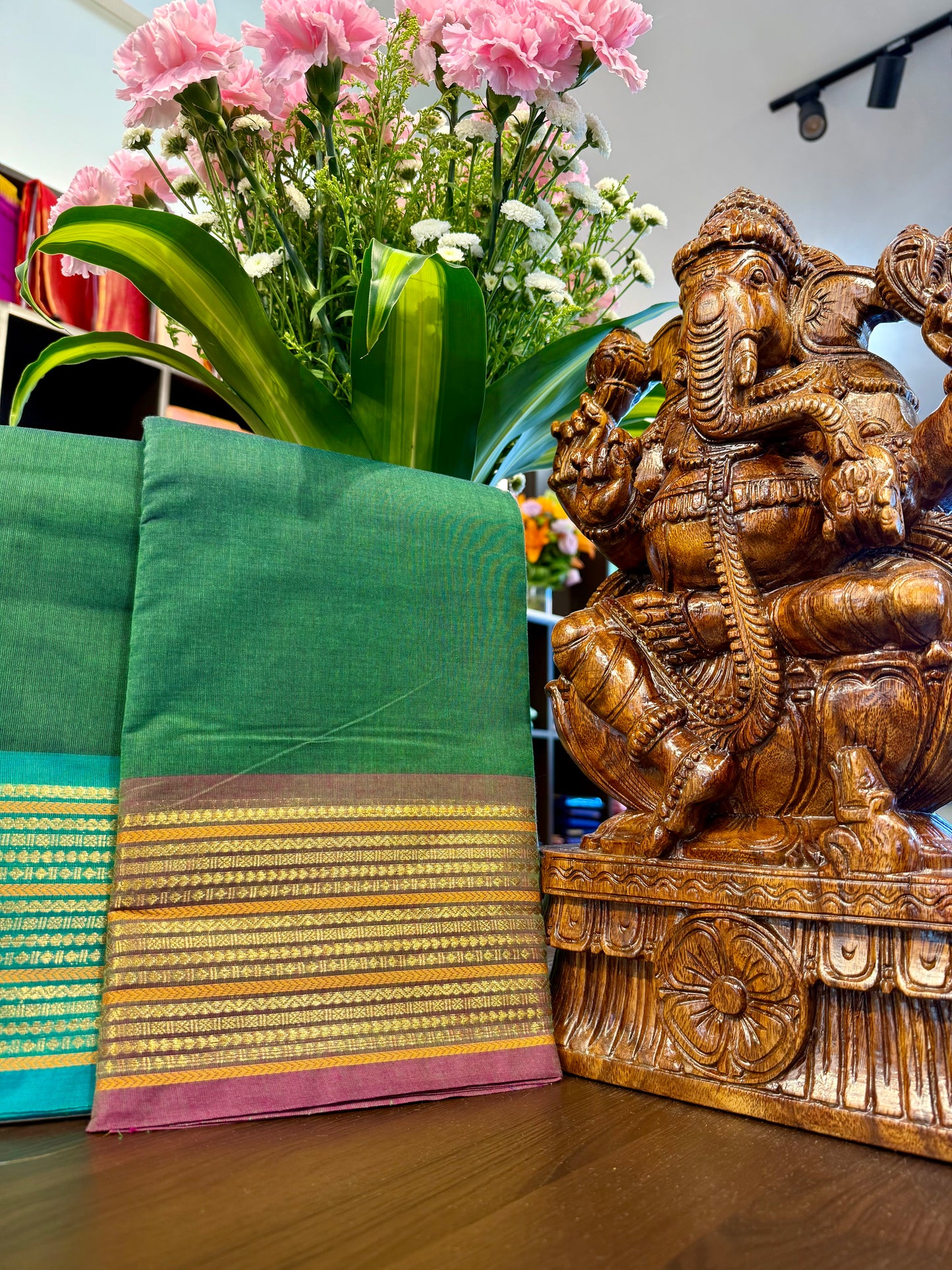 Kanchi Cotton Saree
