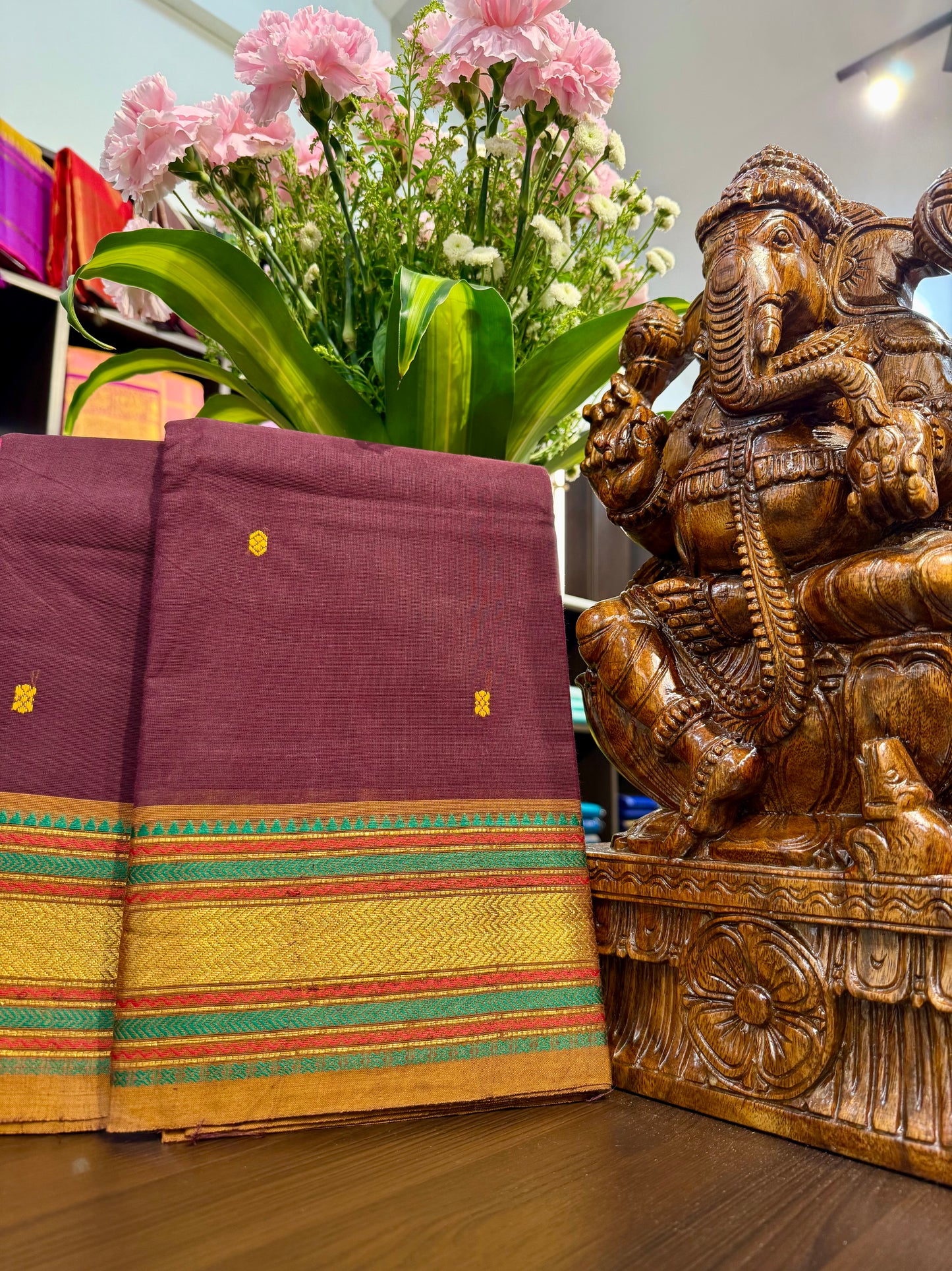Kanchi Cotton Saree