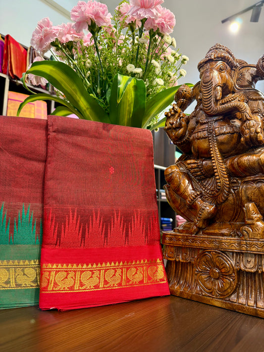 Kanchi Cotton Saree