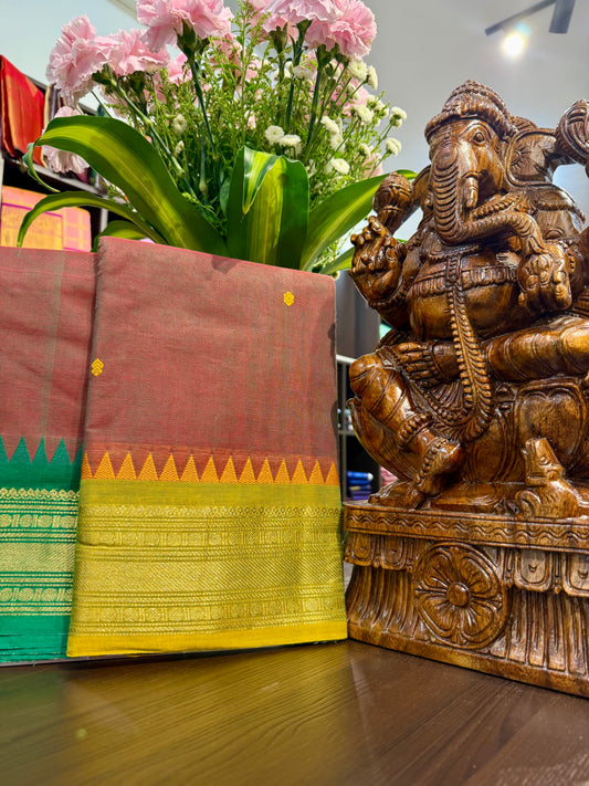 Kanchi Cotton Saree