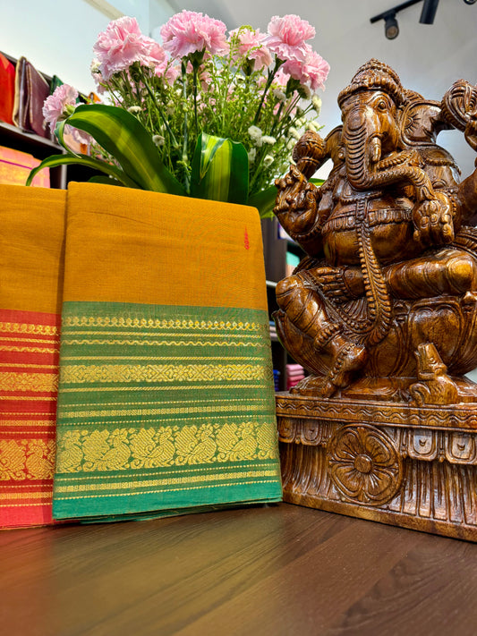 Kanchi Cotton Saree