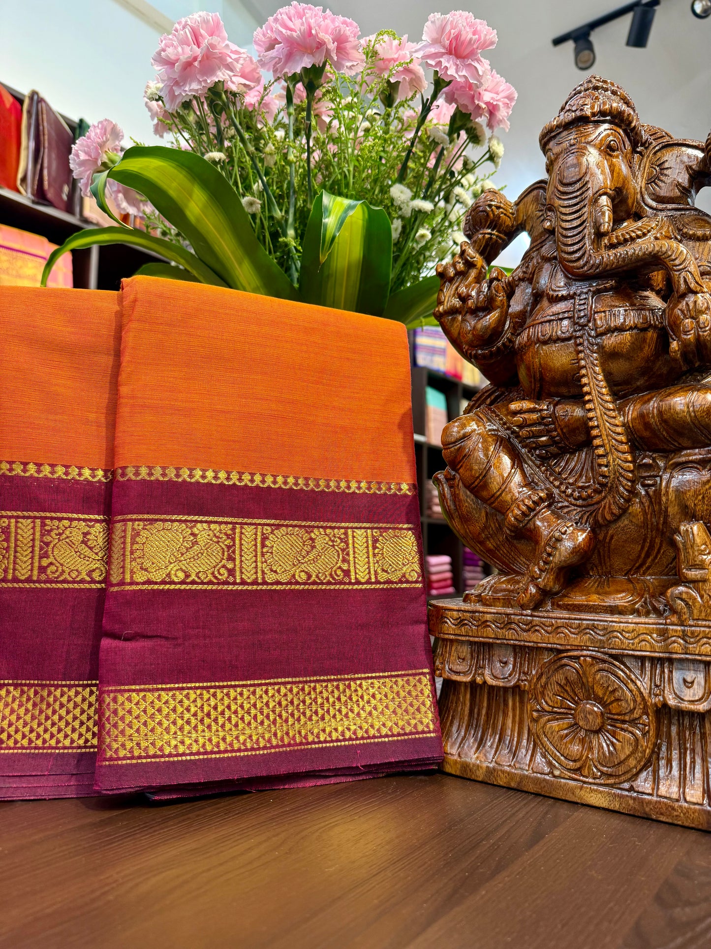 Kanchi Cotton Saree
