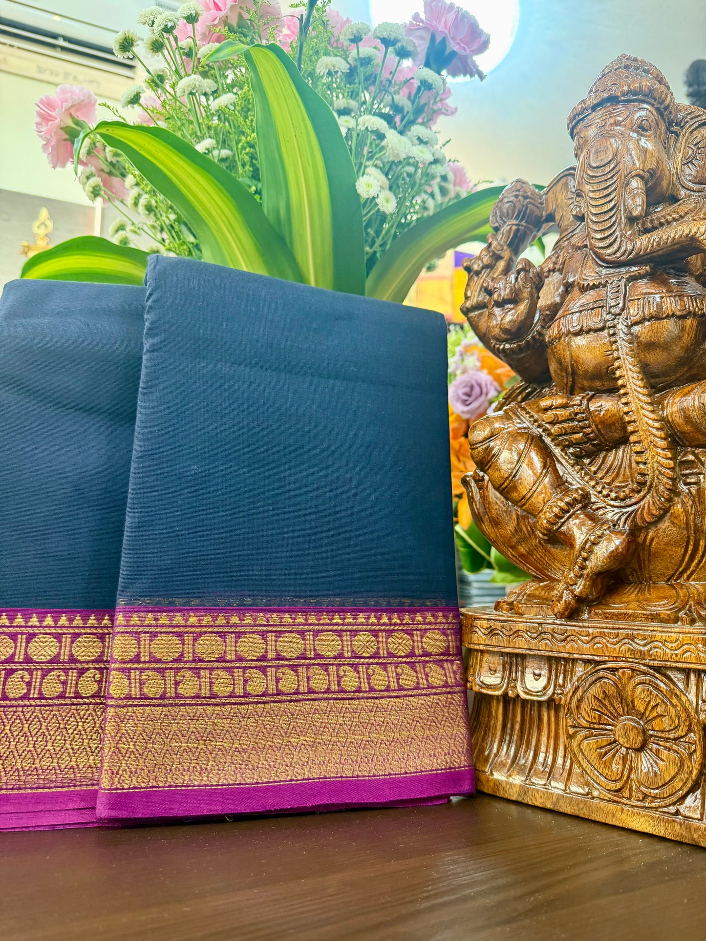 Kanchi Cotton Saree