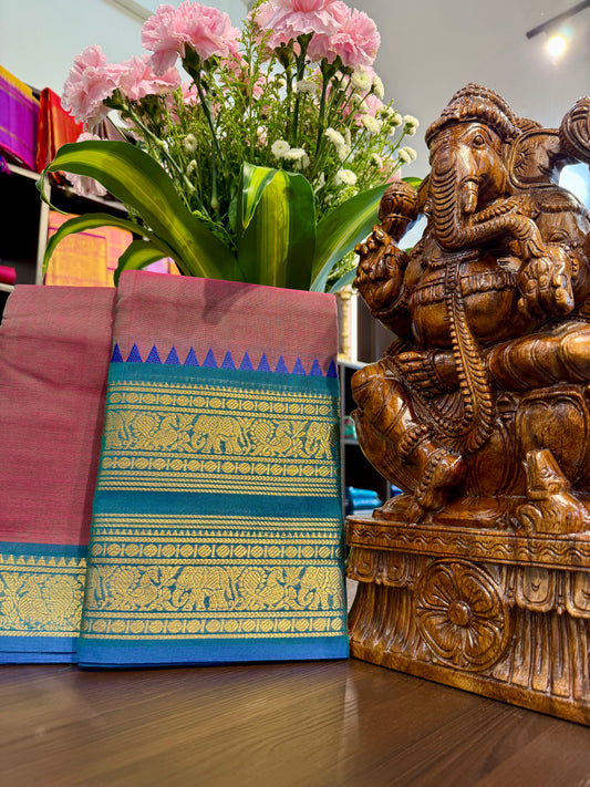 Kanchi Cotton Saree