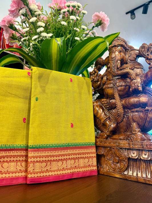 Kanchi Cotton Saree