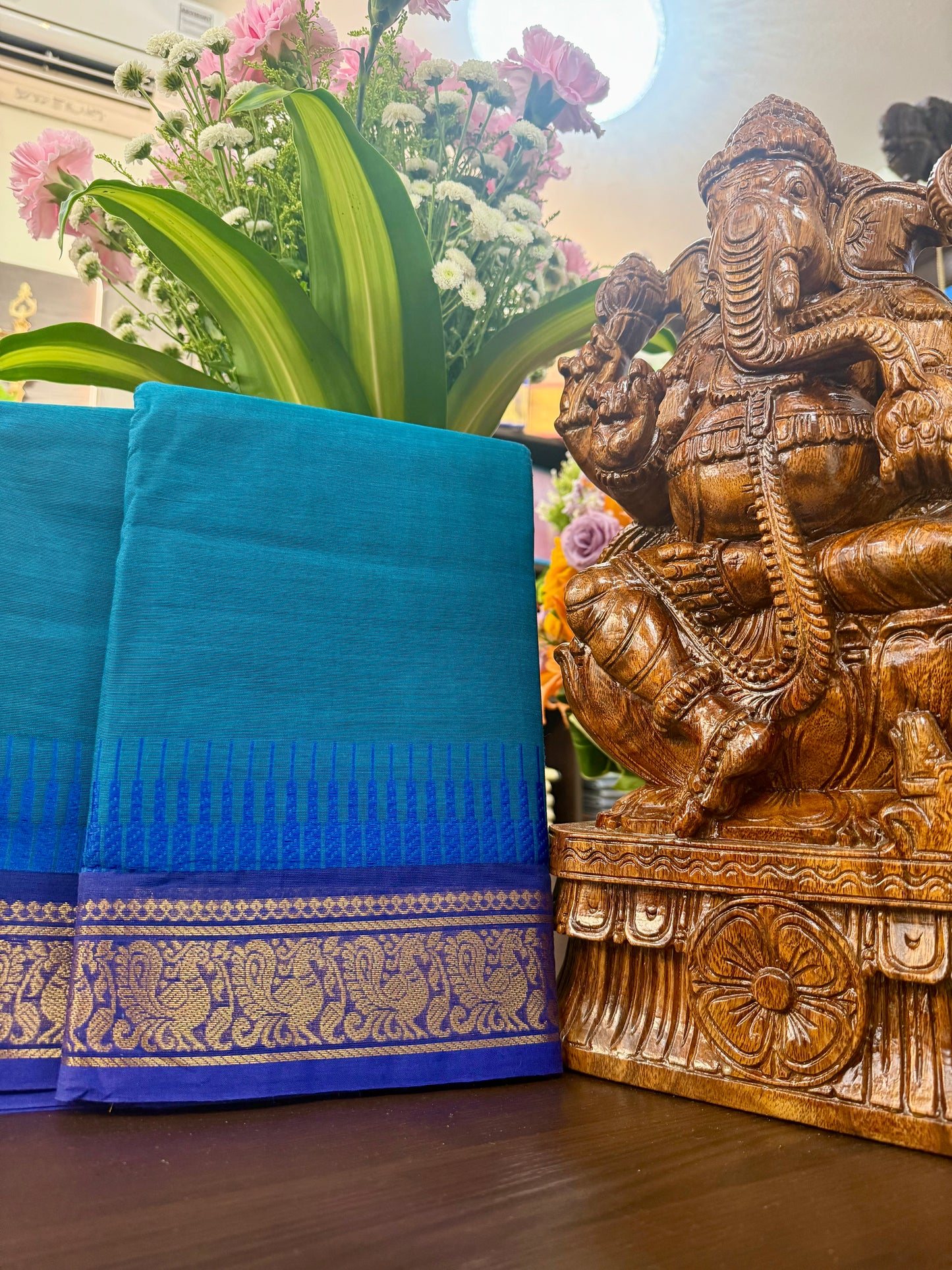 Kanchi Cotton Saree