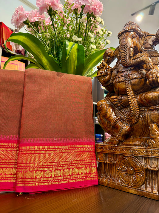 Kanchi Cotton Saree