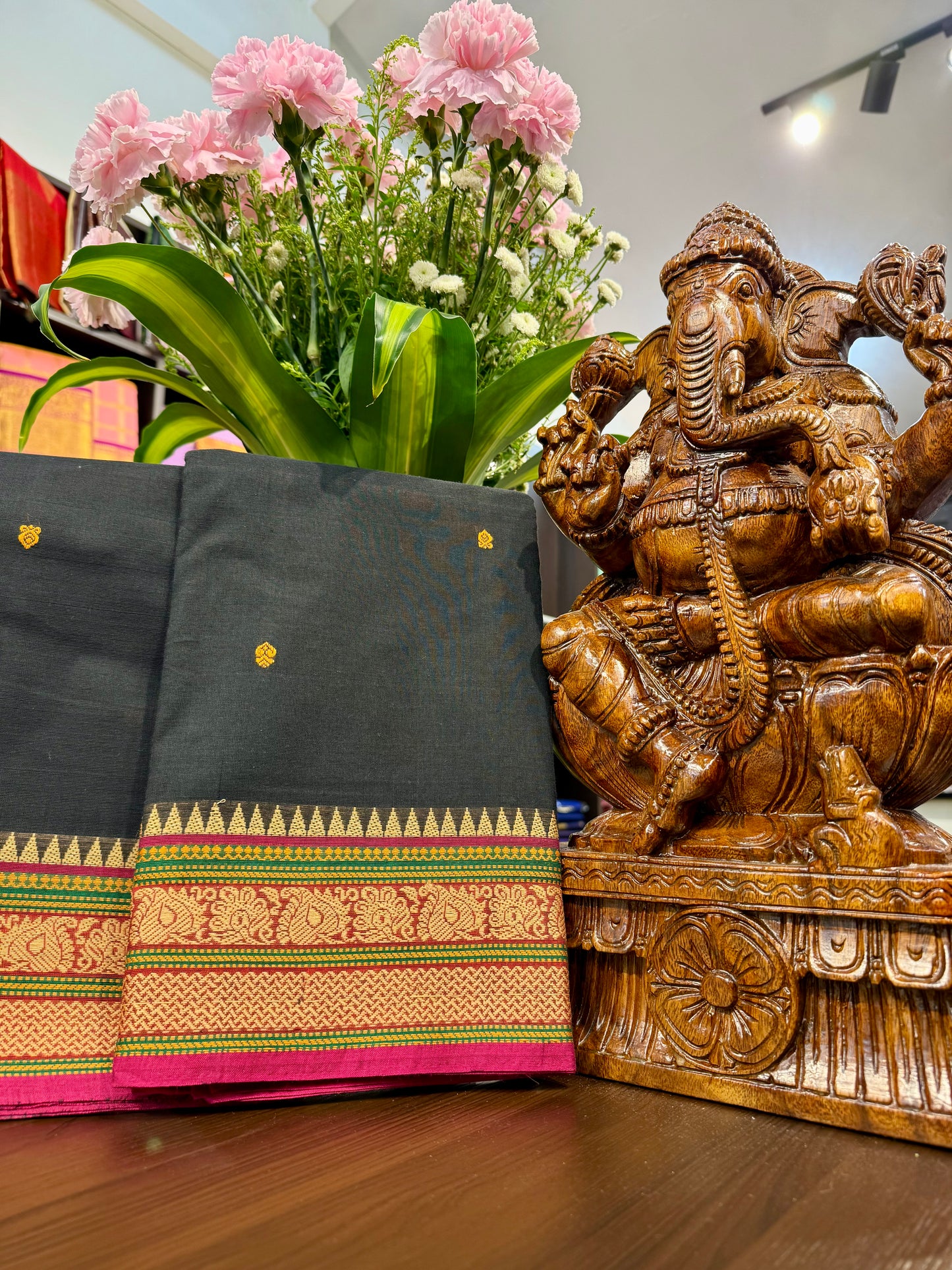 Kanchi Cotton Saree