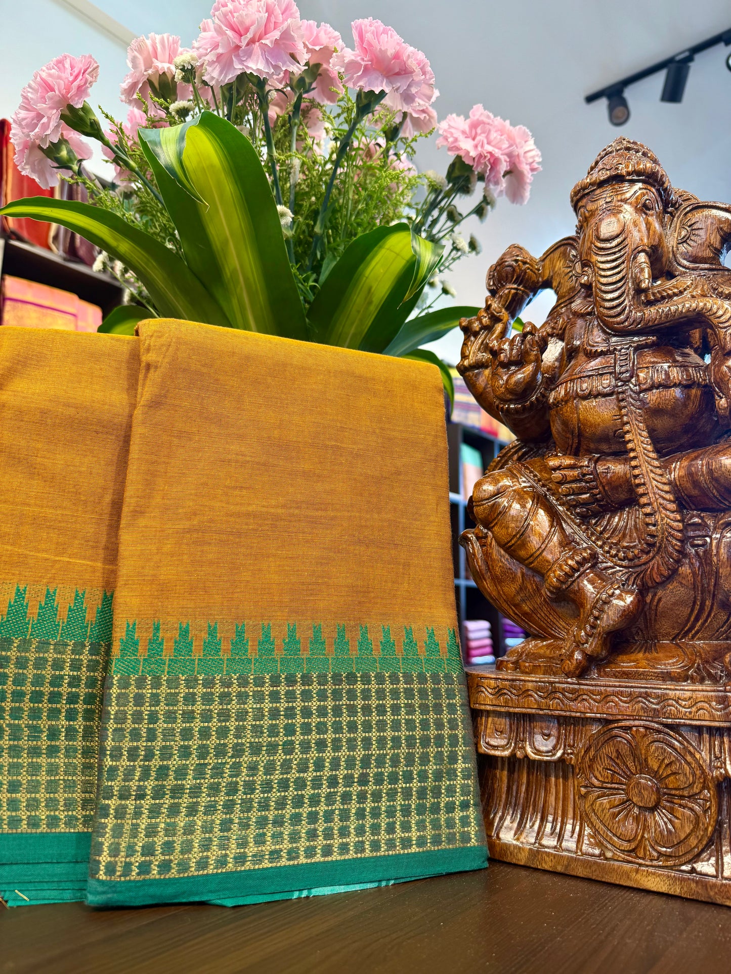 Kanchi Cotton Saree
