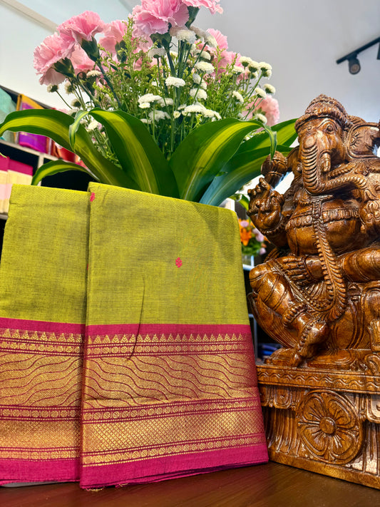 Kanchi Cotton Saree
