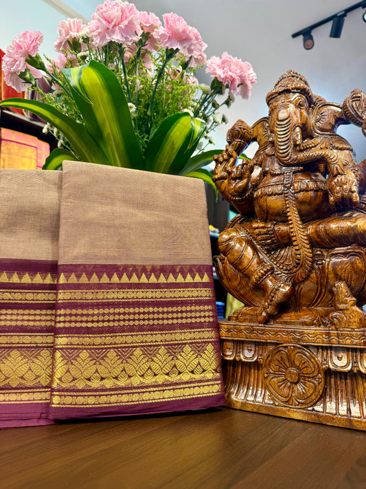 Kanchi Cotton Saree