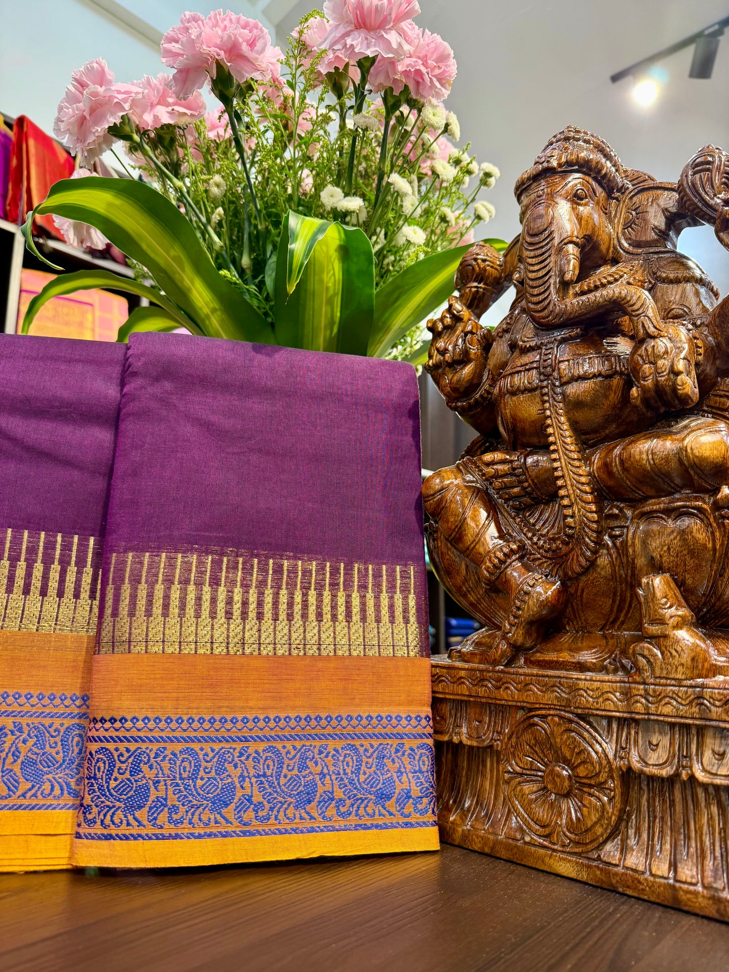 Kanchi Cotton Saree