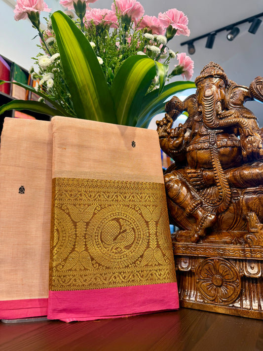 Kanchi Cotton Saree