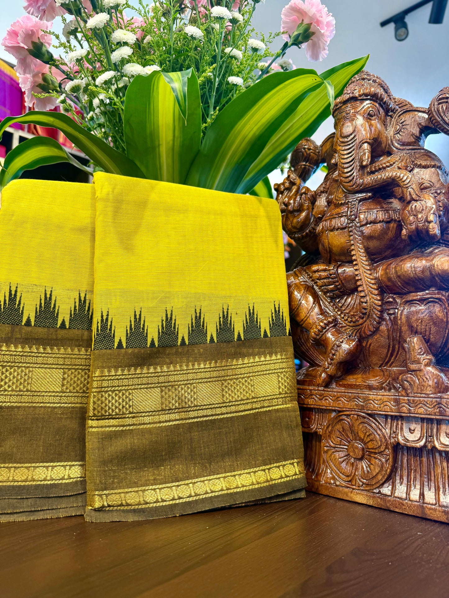 Kanchi Cotton Saree