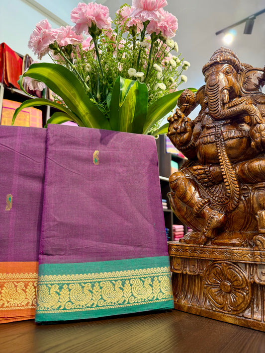 Kanchi Cotton Saree