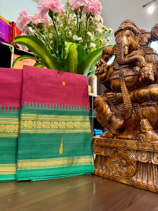 Kanchi Cotton Saree