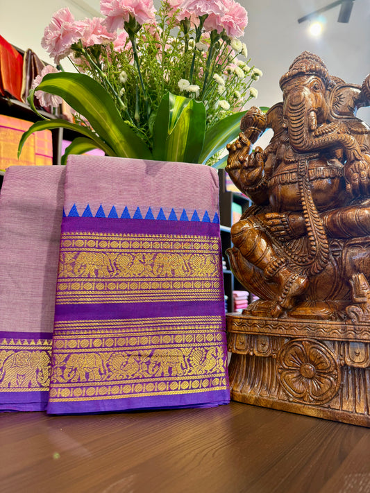 Kanchi Cotton Saree
